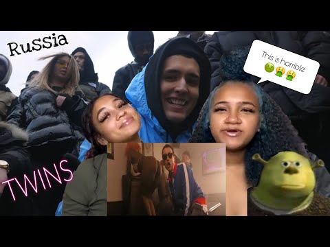 TWINS REACTING TO RUSSIAN RAP!! | LIL KRYSTALLL - Air Force 1 (Official Video)