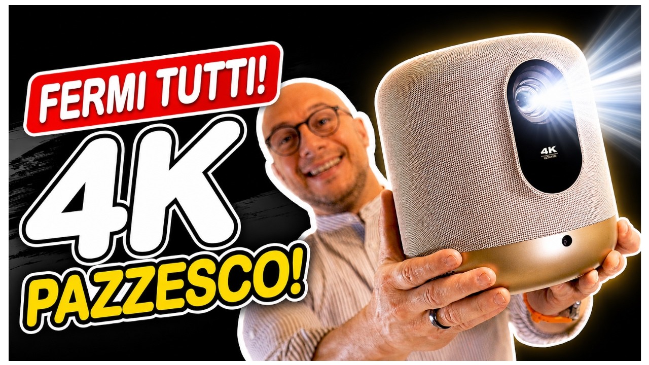 Questo PROIETTORE 4K mi ha STUPITO! Formovie V10.