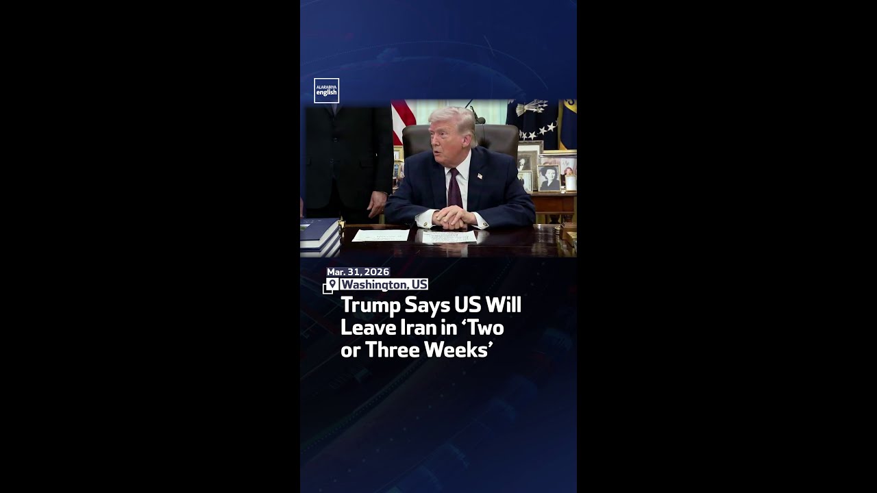 Video | Trump Says US Will Leave Iran In ‘Two Or Three Weeks’