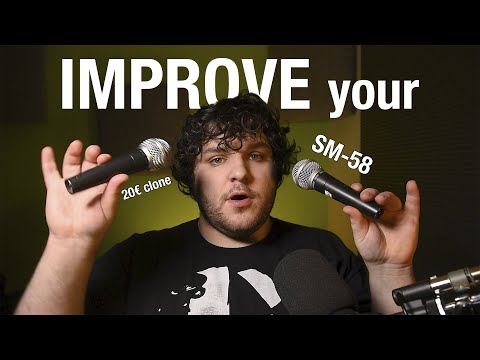 How to improve and upgrade your Shure SM58 (or cheap 20€ copy)