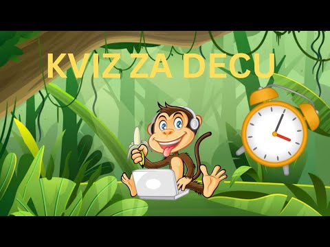 Kviz za decu od 2 do 6 godina