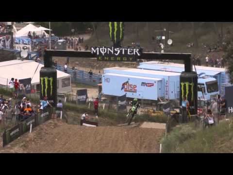 EMX 250 Round of Spain Race 1 Highlights 2015 - motocross