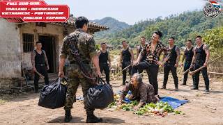 เทพสงครามกลับมาเห็นแม่ชราถูกนักเลงพังแผงผัก จึงโกรธจัดและสั่งสอนทั้งกลุ่มจนล้มลงกับพื้นทันทีต่อหน้า