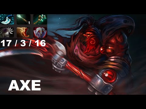 zai (Axe Offlane): Dota 2 gameplay Axe off 7.30e STOMP