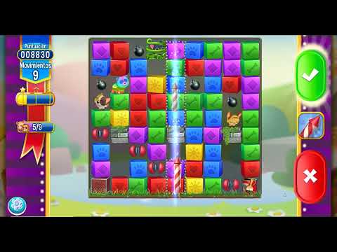 Pet Rescue Saga Nivel 2522 sin booster.-