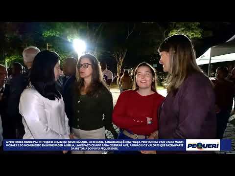 PRAÇA DA BIBLIA EM PEQUERI-MG VEREADOR FABRICIO E BRUNO