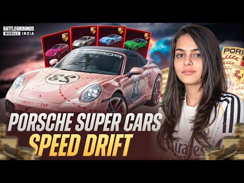 NEW PORSCHE SUPER CAR SPIN 🔥| 35000 UC|  #BGMIRisingStar #BGMI