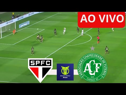 ONDE ASSISTIR SÃO PAULO X CHAPECOENSE  AO VIVO COM IMAGENS | BRASILEIRÃO SÉRIE A | JOGO DE HOJE