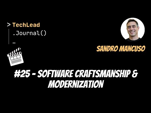 #25 - Software Craftsmanship & Modernization - Sandro Mancuso (Audiogram)