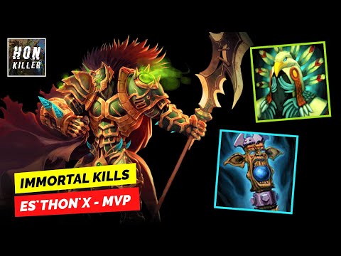 HoN Lord Salforis SHAMAN'S HEADDRESS with SPELL SUNDER - MVP