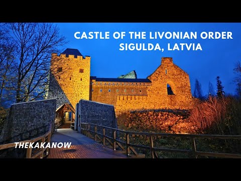 Castle Of The Livonian Order In Sigulda (Siguldas Viduslaiku pils), Latvia