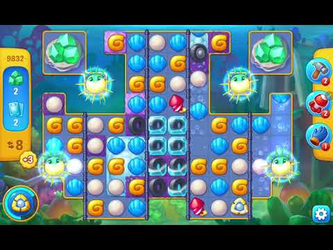 Fishdom Easy Level 9832 with ingame boosters) @choraelmin