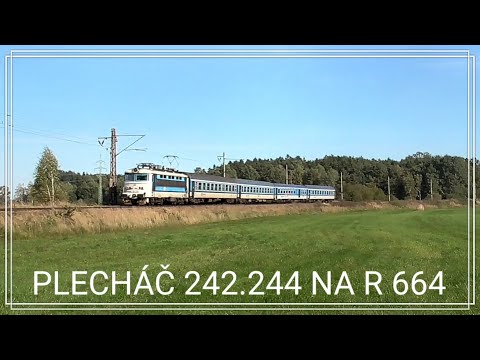 ČD 242.244 - R 664 „Rožmberk“ - Řípec - 3.10.2021