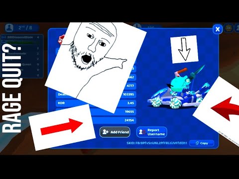 Making Diamond Blade rage quit!😬🫣