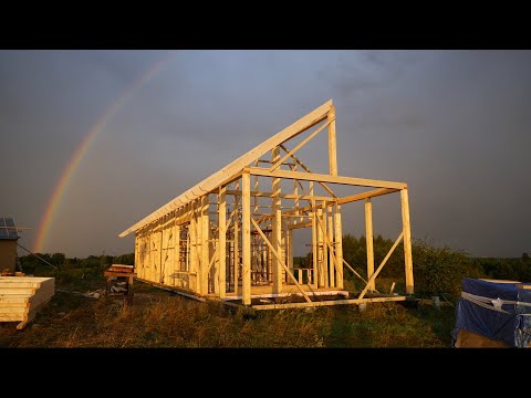 Straw-bale - Drewno i słoma