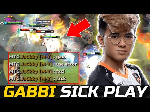 GABBI SICK PLAY VS JACKKY - 4 MAN VORTEX STORM SPIRIT DOTA 2