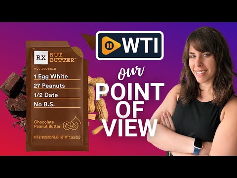 RX Nut Butter Peanut Butter Bars - WTI product video review