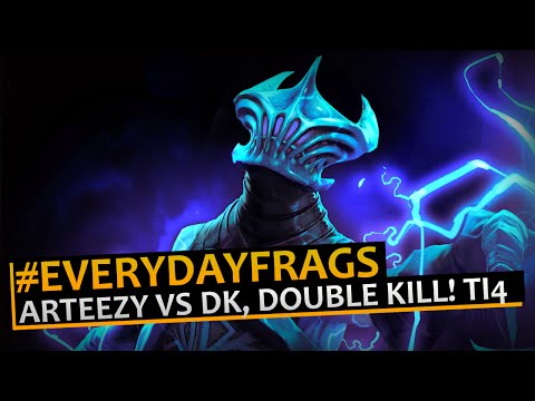 Arteezy (Razor) vs DK, DOUBLE KILL! #TI4