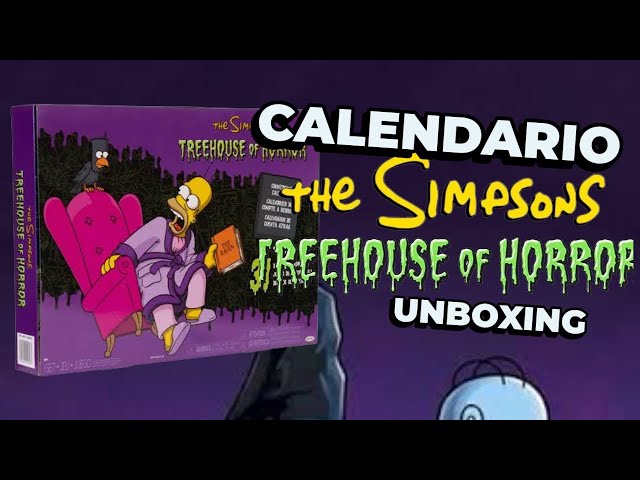 Vídeo relacionado con Calendario de cuenta regresiva de Los Simpsons Treehouse of Horror