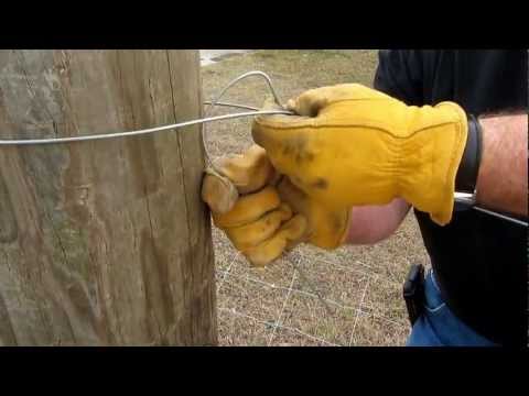 Tying Off High Tensile Wire - Part 2