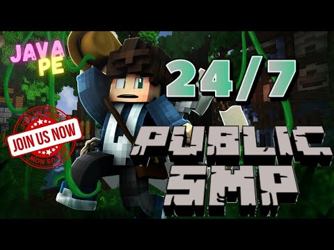 EPIC 24/7 Minecraft SMP! Join Now!