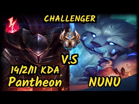 Tarzaned (PANTHEON) vs NUNU & WILLUMP - 14/2/11 KDA JUNGLE CHALLENGER GAMEPLAY - NA
