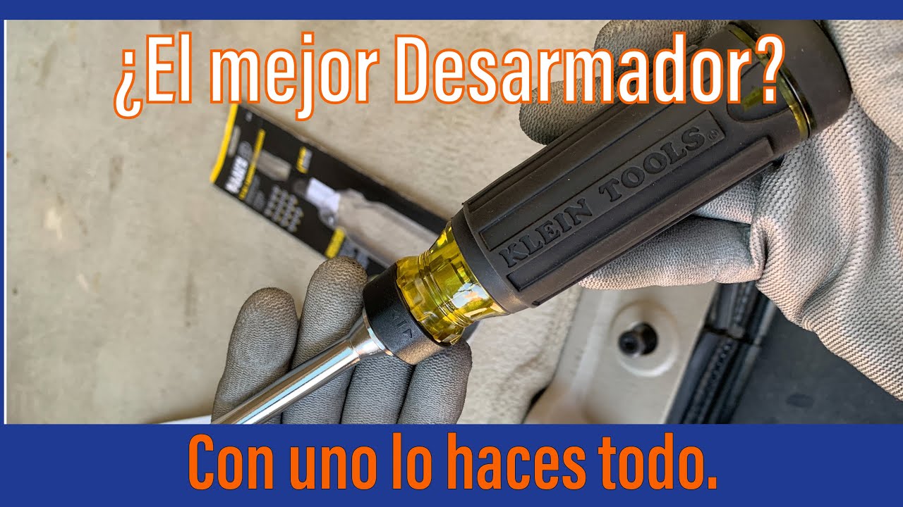 Desarmador 15 en 1, sólo necesitas uno para todo. Klein tools 32305