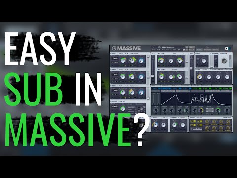 Quick and Easy Sub Bass in NI Massive