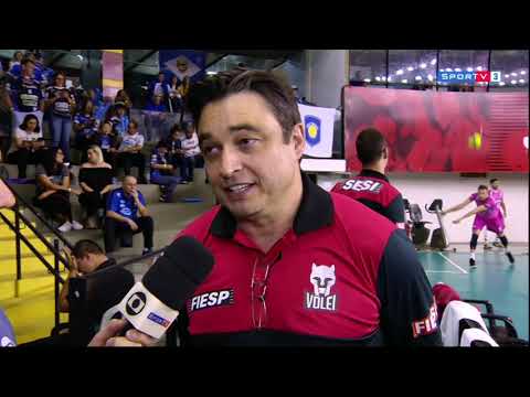 Campeonato Paulista de Vôlei Masculino 2019 - Sesi-SP x Taubaté