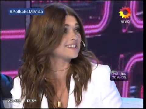 Araceli en los 20 años de Polka