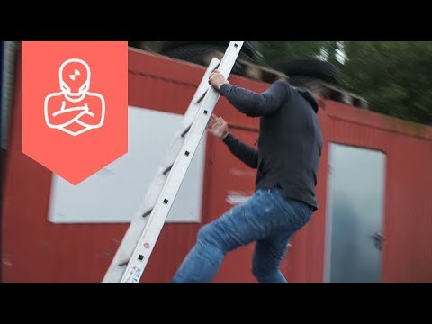 Unfälle mit Leitern – RiskBuster Stuntman Holger Schumacher