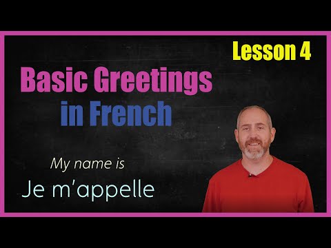 Basic Greetings in French For Beginners
