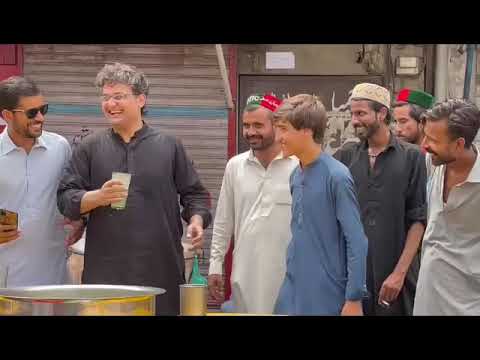Turkish Ice Cream Scene with Faisal Javed this time #PindiJalsa #imrankhan #turkishicecream