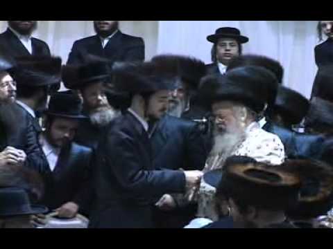 Munkatch Rebbe granddaughter's Wedding