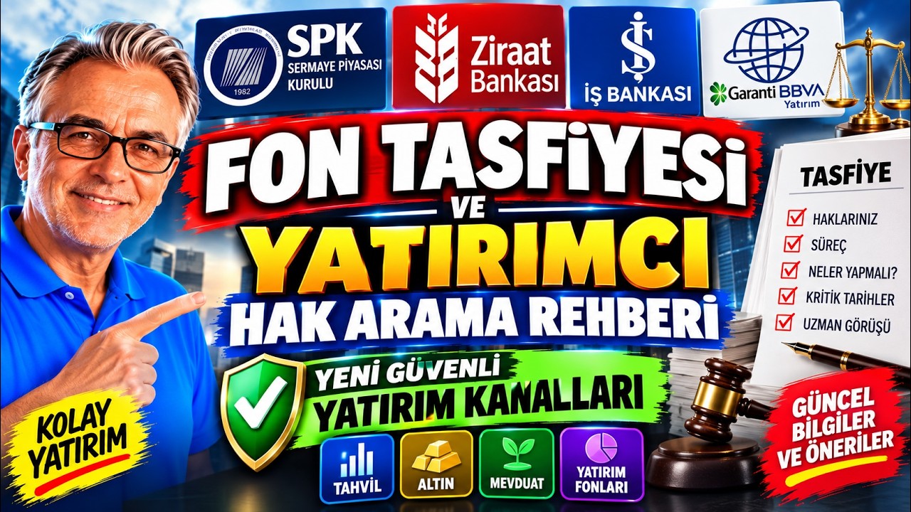 FON TASFİYESİ! YATIRIMCININ HAKLARI NELER? Yeni Yatırım Kanalları