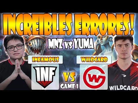 INFAMOUS VS WILDCARD GAMING BO2[GAME 1]MNZ VS YUMA - BTS PRO SERIES 13:AMERICAS - DOTA 2