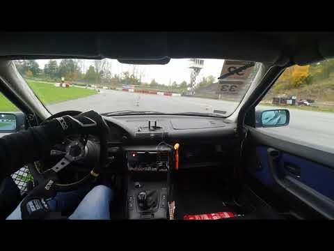 Autoslalom Bydgoszcz 14.10.2017 Łukasz Adelman 1 przejazd