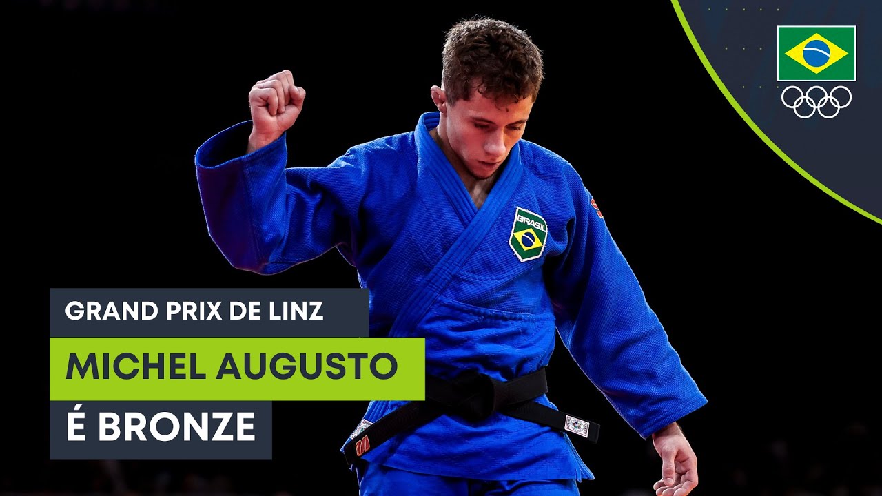 Michel Augusto é bronze no Grand Prix de Judô de Linz