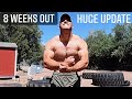 8 WEEKS OUT FROM SHOW DAY -POSING AND CHEAT MEALS