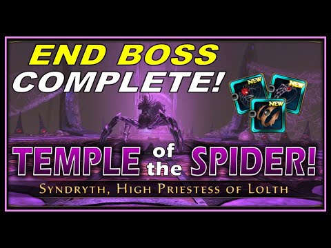 LAST BOSS: "NEW" Temple of the Spider (MASTER) Dungeon COMPLETE! | Rogue Dps pov - Neverwinter M24