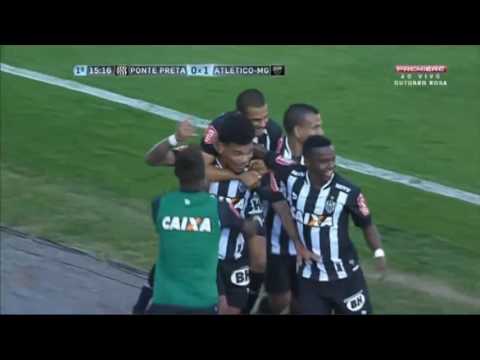 Gol de Junior Urso - Ponte Preta 0 x 1 Atlético MG - 2016