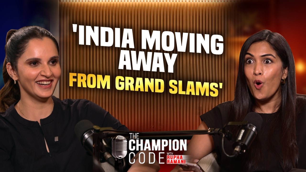 Sania Mirza: Retirement, Serena's Return & Saving Indian Tennis |The Champion Code With Rupha Ramani