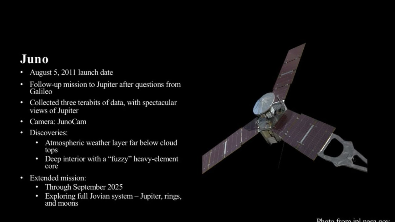 Juno vs Galileo PowerPoint