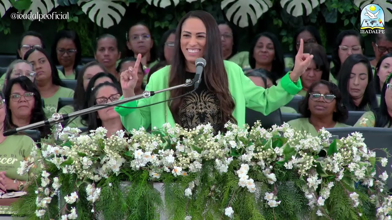 IMPOSSÍVEL você não MUDAR DE VIDA essa PREGAÇÃO |Luciene Viana I @ieadalpeoficial  Abreu e Lima 2024