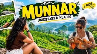 Munnar:  📍Unexplored Tourist Places in Monsoon 🐝| Complete Travel Guide |  | Budget 🏍️💰