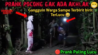 Download lagu Prank Pocong Terlucu - Gak punya Akhlak mau ketawa takut dosa🤣 || Funny Ghost Prank mp3