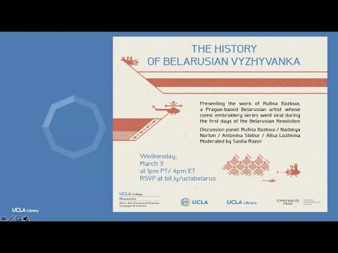 Webinar sobre a história do Vyzhyvanka na Bielorrússia