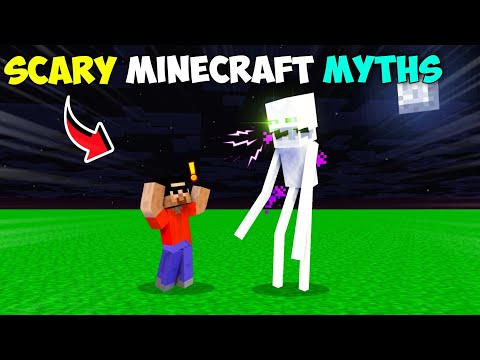 Scary Minecraft Myths That're Actually Real | Mistry Of White EnderMan 😨😱