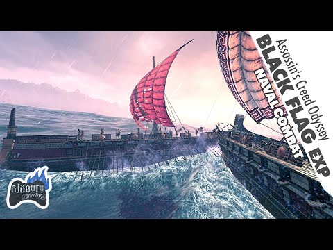 Assassin's Creed Odyssey - The Black Flag Experience Naval Combat