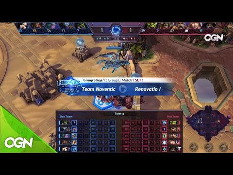 [Day1 GroupB] Team Naventic vs Renovatia Match1 /Heroes of the Storm Spring Championship